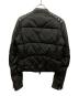 MONCLER (モンクレール) KERKYRA ライダースダウンジャケット ブラック サイズ:SIZE 1：35000円
