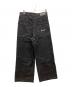 BLESS U (ブレスユー) wrinkle crack baggy denim ブラック サイズ:SIZE M：9000円