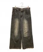 BLESS Uブレスユー）の古着「baggy denim pants」｜ブラック