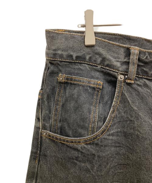 BLESS U（ブレスユー）BLESS U (ブレスユー) baggy denim pants ブラック サイズ:SIZE Lの古着・服飾アイテム