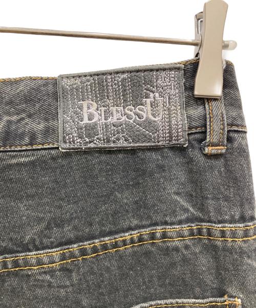 BLESS U（ブレスユー）BLESS U (ブレスユー) baggy denim pants ブラック サイズ:SIZE Lの古着・服飾アイテム