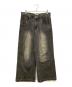 BLESS U（ブレスユー）の古着「baggy denim pants」｜ブラック