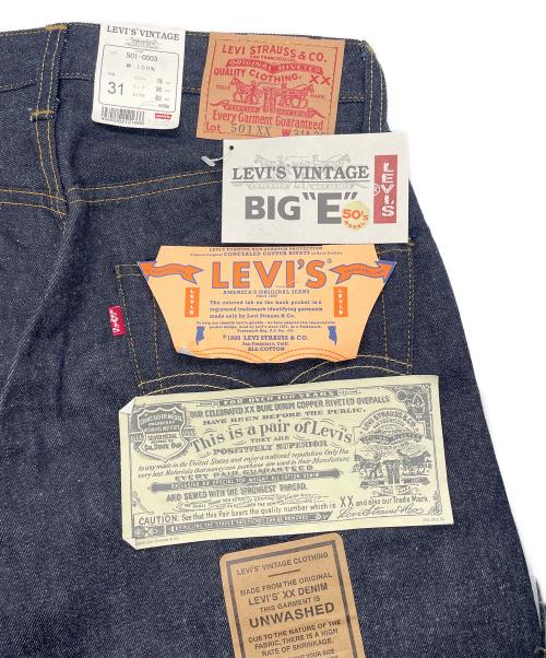LEVI'S（リーバイス）LEVI'S (リーバイス) 復刻501XXデニムパンツ インディゴ サイズ:78.5cm (W31) 未使用品の古着・服飾アイテム