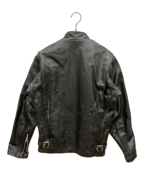 Schott（ショット）Schott (ショット) ダブルライダースジャケット ブラック サイズ:SIZE 36の古着・服飾アイテム