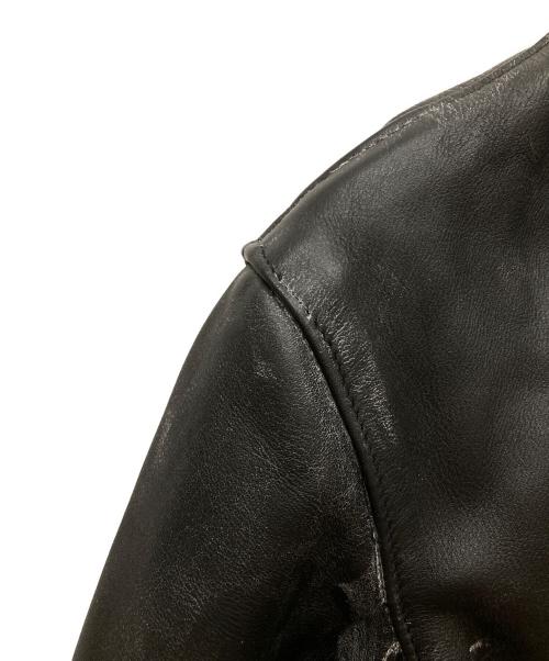 Schott（ショット）Schott (ショット) ダブルライダースジャケット ブラック サイズ:SIZE 36の古着・服飾アイテム