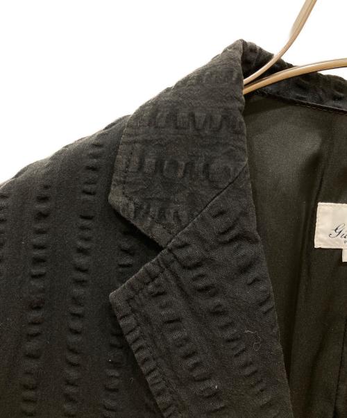 giannetto（ジャンネット）giannetto (ジャンネット) 3Pシアサッカーセットアップスーツ ブラック サイズ:SIZE 48の古着・服飾アイテム