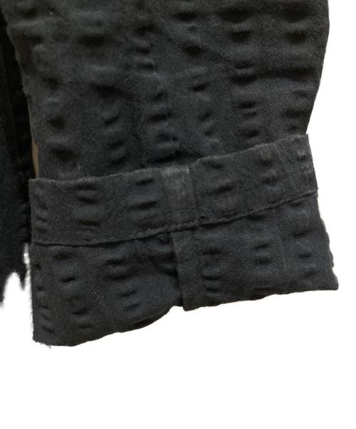 giannetto（ジャンネット）giannetto (ジャンネット) 3Pシアサッカーセットアップスーツ ブラック サイズ:SIZE 48の古着・服飾アイテム