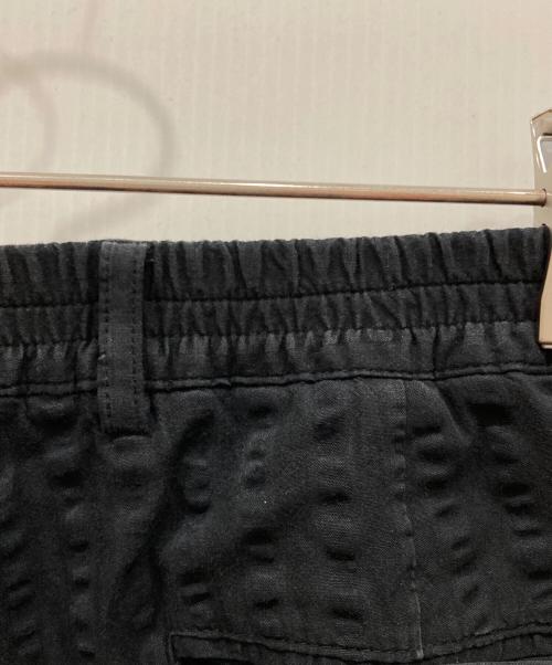 giannetto（ジャンネット）giannetto (ジャンネット) 3Pシアサッカーセットアップスーツ ブラック サイズ:SIZE 48の古着・服飾アイテム