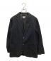 giannetto (ジャンネット) 3Pシアサッカーセットアップスーツ ブラック サイズ:SIZE 48：16000円