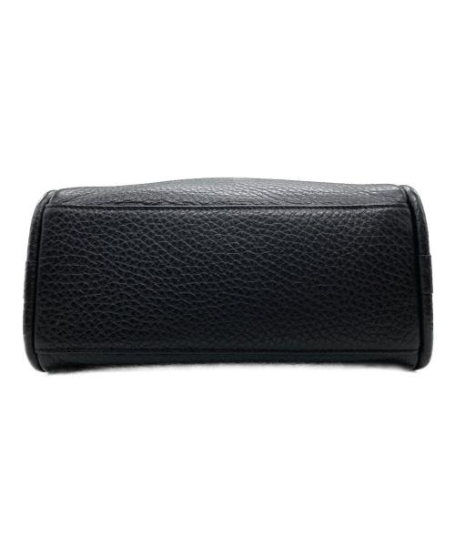 FURLA（フルラ）FURLA (フルラ) シリレザーハンドバッグ ブラックの古着・服飾アイテム