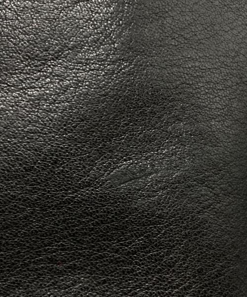 COACH（コーチ）COACH (コーチ) レザーショルダーバッグ ブラックの古着・服飾アイテム