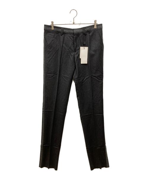 DOLCE & GABBANA（ドルチェ＆ガッバーナ）DOLCE & GABBANA (ドルチェ＆ガッバーナ) ウールパンツ チャコールグレー サイズ:SIZE 50の古着・服飾アイテム