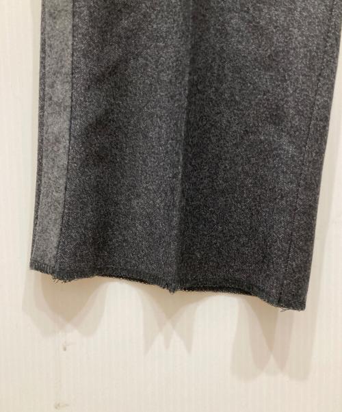 DOLCE & GABBANA（ドルチェ＆ガッバーナ）DOLCE & GABBANA (ドルチェ＆ガッバーナ) ウールパンツ チャコールグレー サイズ:SIZE 50の古着・服飾アイテム