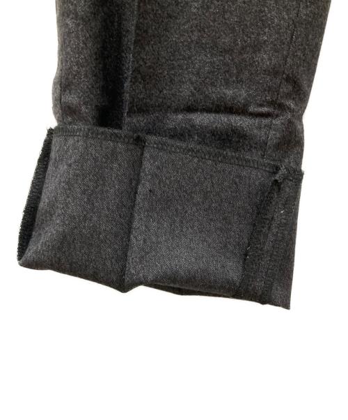 DOLCE & GABBANA（ドルチェ＆ガッバーナ）DOLCE & GABBANA (ドルチェ＆ガッバーナ) ウールパンツ チャコールグレー サイズ:SIZE 50の古着・服飾アイテム
