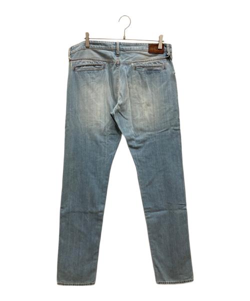 (+) People（プラスピープル）(+) PEOPLE (プラスピープル) ダメージデニムパンツ インディゴ サイズ:SIZE 36 未使用品の古着・服飾アイテム