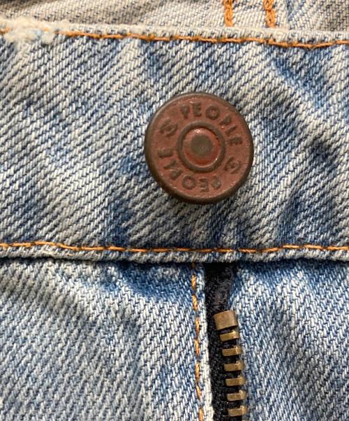 (+) People（プラスピープル）(+) PEOPLE (プラスピープル) ダメージデニムパンツ インディゴ サイズ:SIZE 36 未使用品の古着・服飾アイテム