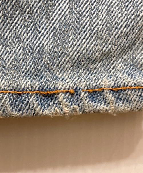 (+) People（プラスピープル）(+) PEOPLE (プラスピープル) ダメージデニムパンツ インディゴ サイズ:SIZE 36 未使用品の古着・服飾アイテム