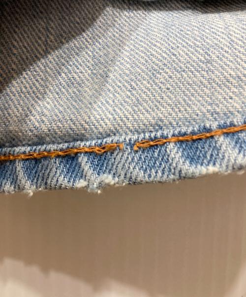 (+) People（プラスピープル）(+) PEOPLE (プラスピープル) ダメージデニムパンツ インディゴ サイズ:SIZE 36 未使用品の古着・服飾アイテム