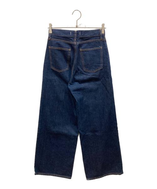 RED CARD（レッドカード）RED CARD (レッドカード) PLST (プラステ) ハイライズ ワイドデニム ネイビー サイズ:SIZE 24の古着・服飾アイテム