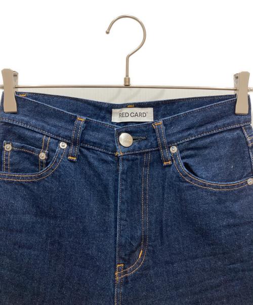 RED CARD（レッドカード）RED CARD (レッドカード) PLST (プラステ) ハイライズ ワイドデニム ネイビー サイズ:SIZE 24の古着・服飾アイテム