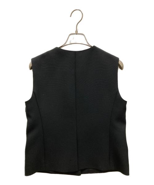 theory（セオリー）theory (セオリー) フライフロントvネックベスト ブラック サイズ:SIZE Sの古着・服飾アイテム
