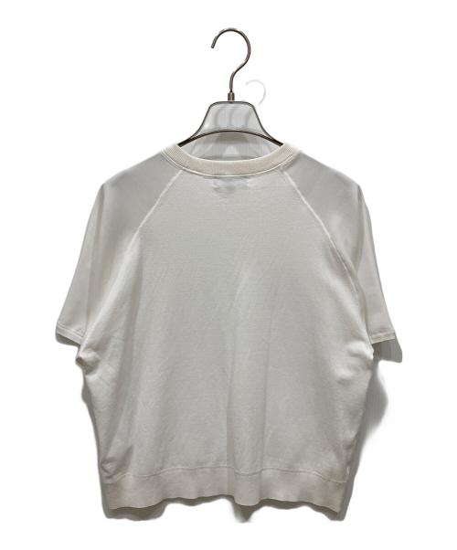 theory（セオリー）theory (セオリー) ラグランスリーブプルオーバー ホワイト サイズ:SIZE Sの古着・服飾アイテム