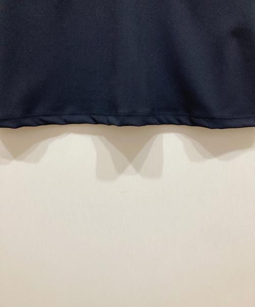 mizuiro-ind（ミズイロインド）mizuiro-ind (ミズイロインド) 半袖ブラウス ネイビー サイズ:不明の古着・服飾アイテム