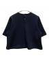 mizuiro-ind (ミズイロインド) 半袖ブラウス ネイビー サイズ:不明：7000円