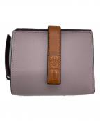 LOEWEロエベ）の古着「コンパクト ジップウォレット」｜パープル