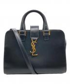 Saint Laurent Parisサンローランパリ）の古着「ベイビーカバスハンドバッグ」｜ブラック