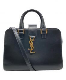 Saint Laurent Paris（サンローランパリ）の古着「ベイビーカバスハンドバッグ」｜ブラック