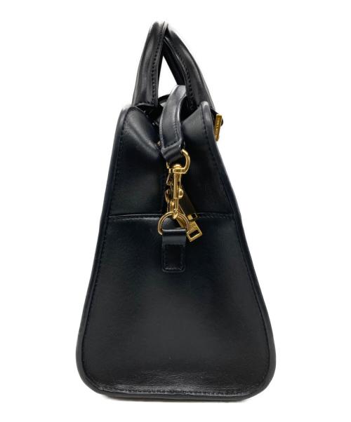 Saint Laurent Paris（サンローランパリ）Saint Laurent Paris (サンローランパリ) ベイビーカバスハンドバッグ ブラックの古着・服飾アイテム