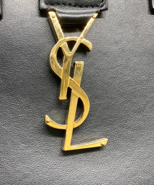 Saint Laurent Paris（サンローランパリ）Saint Laurent Paris (サンローランパリ) ベイビーカバスハンドバッグ ブラックの古着・服飾アイテム