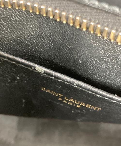 Saint Laurent Paris（サンローランパリ）Saint Laurent Paris (サンローランパリ) ベイビーカバスハンドバッグ ブラックの古着・服飾アイテム