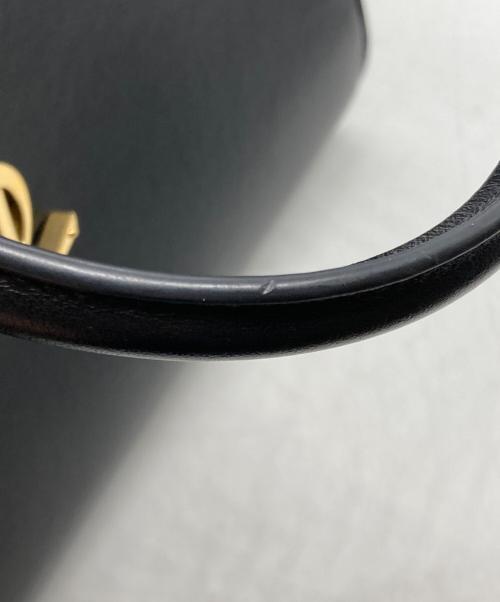 Saint Laurent Paris（サンローランパリ）Saint Laurent Paris (サンローランパリ) ベイビーカバスハンドバッグ ブラックの古着・服飾アイテム