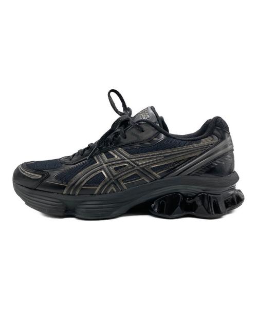 asics（アシックス）asics (アシックス) ローカットスニーカー　GEL-KINETIC FLUENT ブラック サイズ:	SIZE 28cmの古着・服飾アイテム