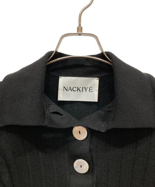 NACKIYE（ナキエ）NACKIYE (ナキエ) RonHerman (ロンハーマン) 半袖ニット ブラック サイズ:SIZE Sの古着・服飾アイテム