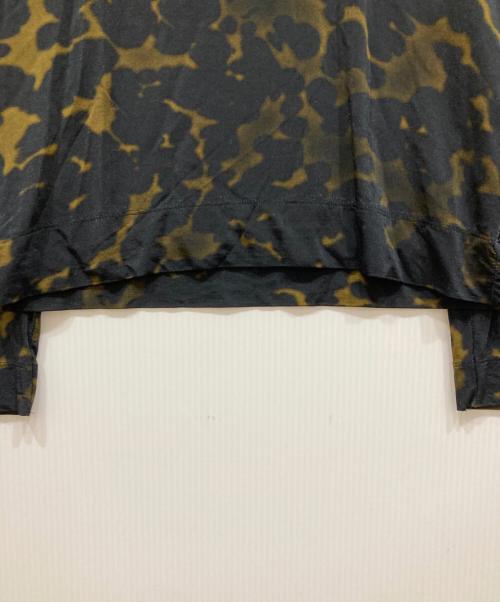 DRIES VAN NOTEN（ドリスヴァンノッテン）DRIES VAN NOTEN (ドリスヴァンノッテン) ストレッチハイネックカットソー ブラック×ブラウン サイズ:不明の古着・服飾アイテム