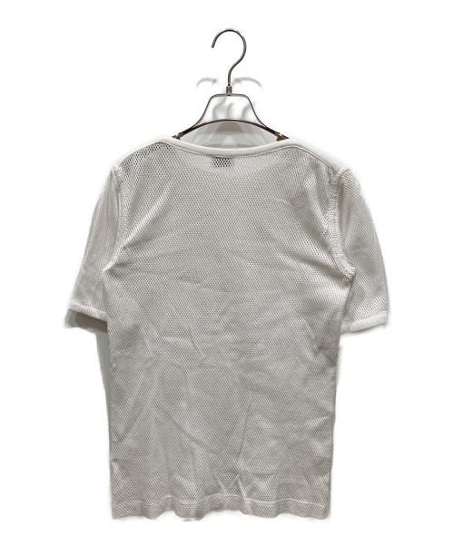 DRIES VAN NOTEN（ドリスヴァンノッテン）DRIES VAN NOTEN (ドリスヴァンノッテン) メッシュカットソー ホワイト サイズ:不明の古着・服飾アイテム