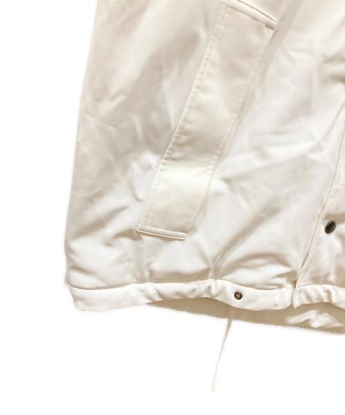 LACOSTE（ラコステ）LACOSTE (ラコステ) 耐水透湿ピケダウンジャケット ホワイト サイズ:SIZE Lの古着・服飾アイテム