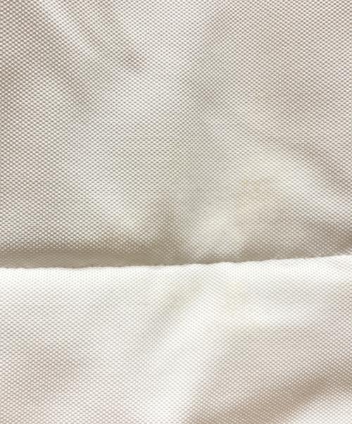 LACOSTE（ラコステ）LACOSTE (ラコステ) 耐水透湿ピケダウンジャケット ホワイト サイズ:SIZE Lの古着・服飾アイテム