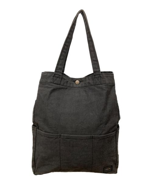 PORTER（ポーター）PORTER (ポーター) トートバッグ ブラックの古着・服飾アイテム