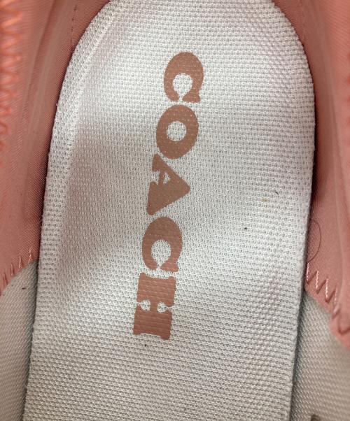 COACH（コーチ）COACH (コーチ) C270 ランナー ブラウン×ピンク サイズ:SIZE 23cmの古着・服飾アイテム