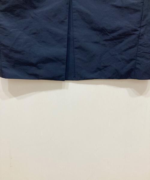 YORI（ヨリ）yori (ヨリ) サイドフレアカラーコート ネイビー サイズ:不明の古着・服飾アイテム