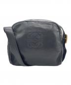 LOEWEロエベ）の古着「アナグラムショルダーバッグ」｜ブラック