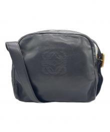 LOEWE（ロエベ）の古着「アナグラムショルダーバッグ」｜ブラック