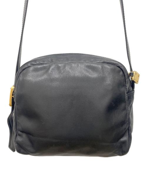 LOEWE（ロエベ）LOEWE (ロエベ) アナグラムショルダーバッグ ブラックの古着・服飾アイテム