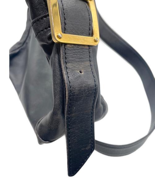 LOEWE（ロエベ）LOEWE (ロエベ) アナグラムショルダーバッグ ブラックの古着・服飾アイテム