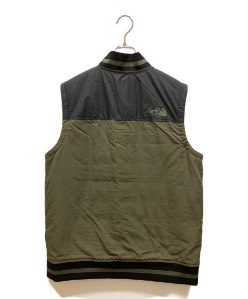 THE NORTH FACE（ザ ノース フェイス）THE NORTH FACE (ザ ノース フェイス) TRANSBAY中綿ベスト カーキ×ブラック サイズ:SIZE M 未使用品の古着・服飾アイテム