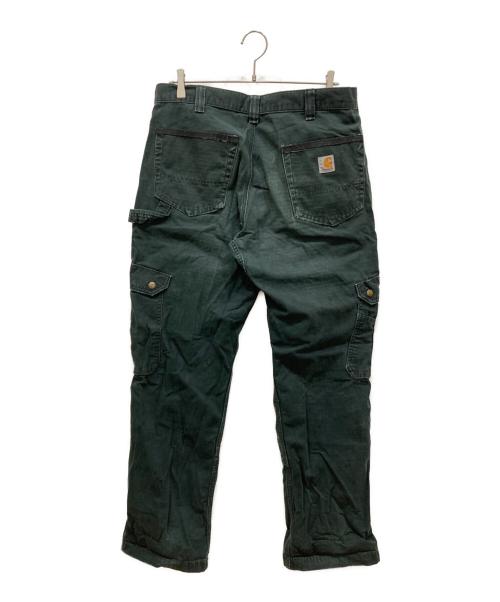 CarHartt（カーハート）CarHartt (カーハート) リップストップカーゴワークパンツ ブラック サイズ:SIZE 86cm (W34)の古着・服飾アイテム